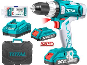 Total Powerful 20Volt Li-ion Cordless Drill TDLI2003